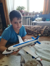 463-Piece City Airplane Blocks